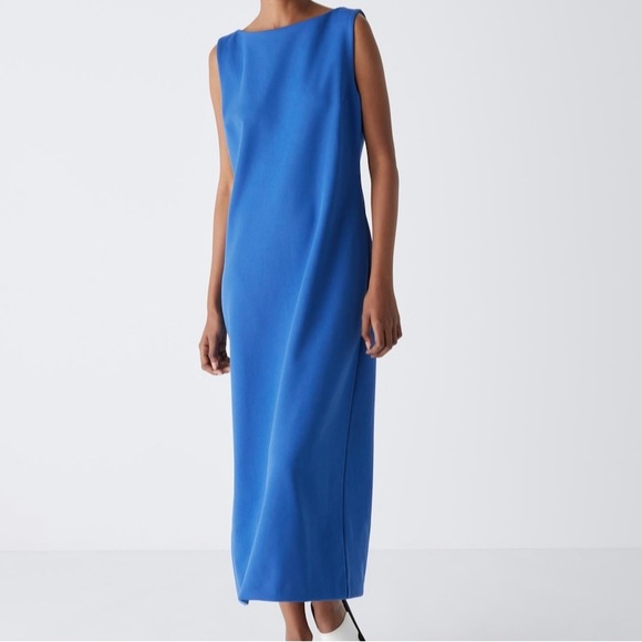 Uniqlo | Dresses | Uniqlo Crepe Jersey Sleeveless Dress | Poshmark